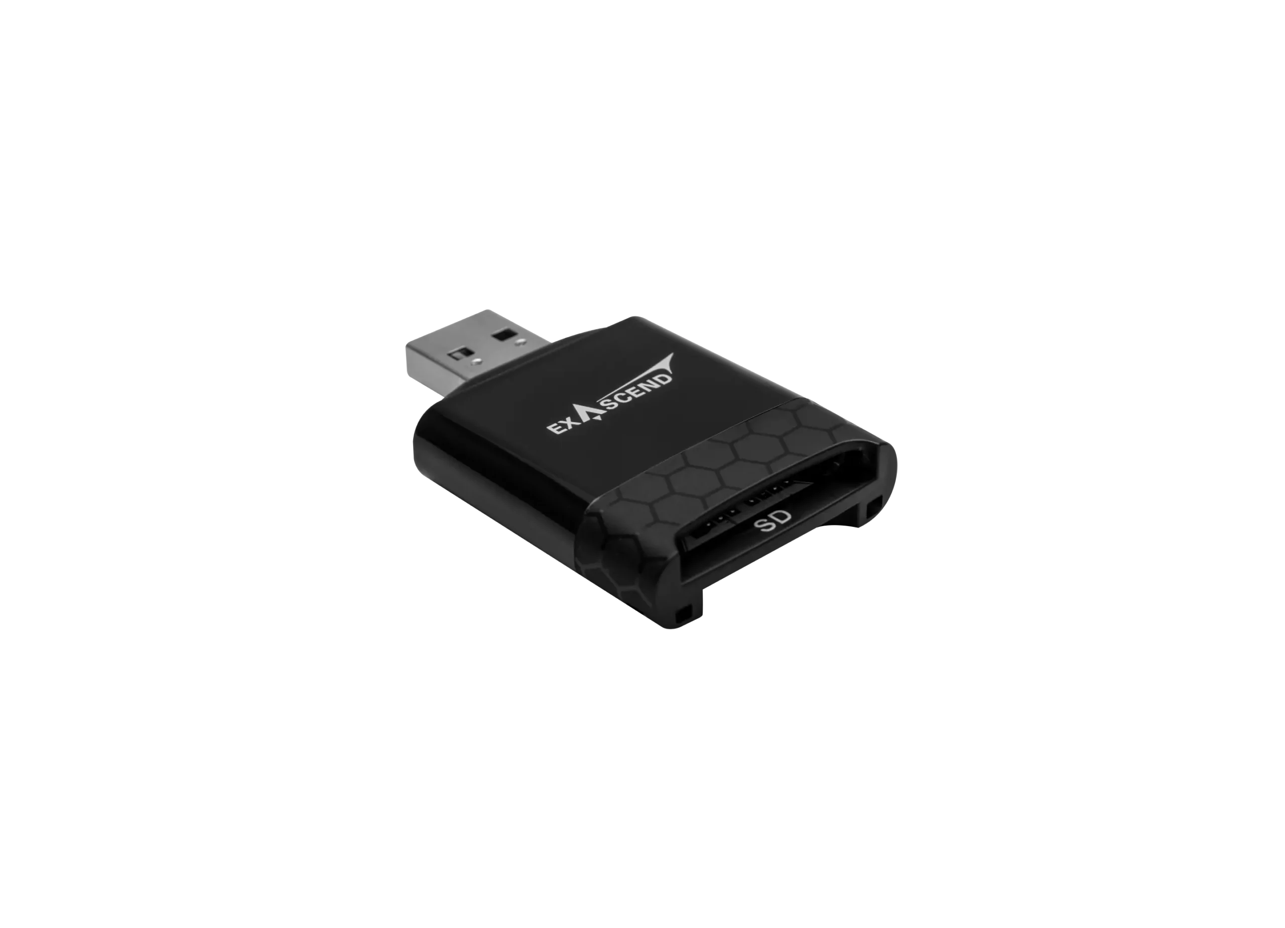 SD / microSD – Dual-slot Card Reader (UHS-II) side view